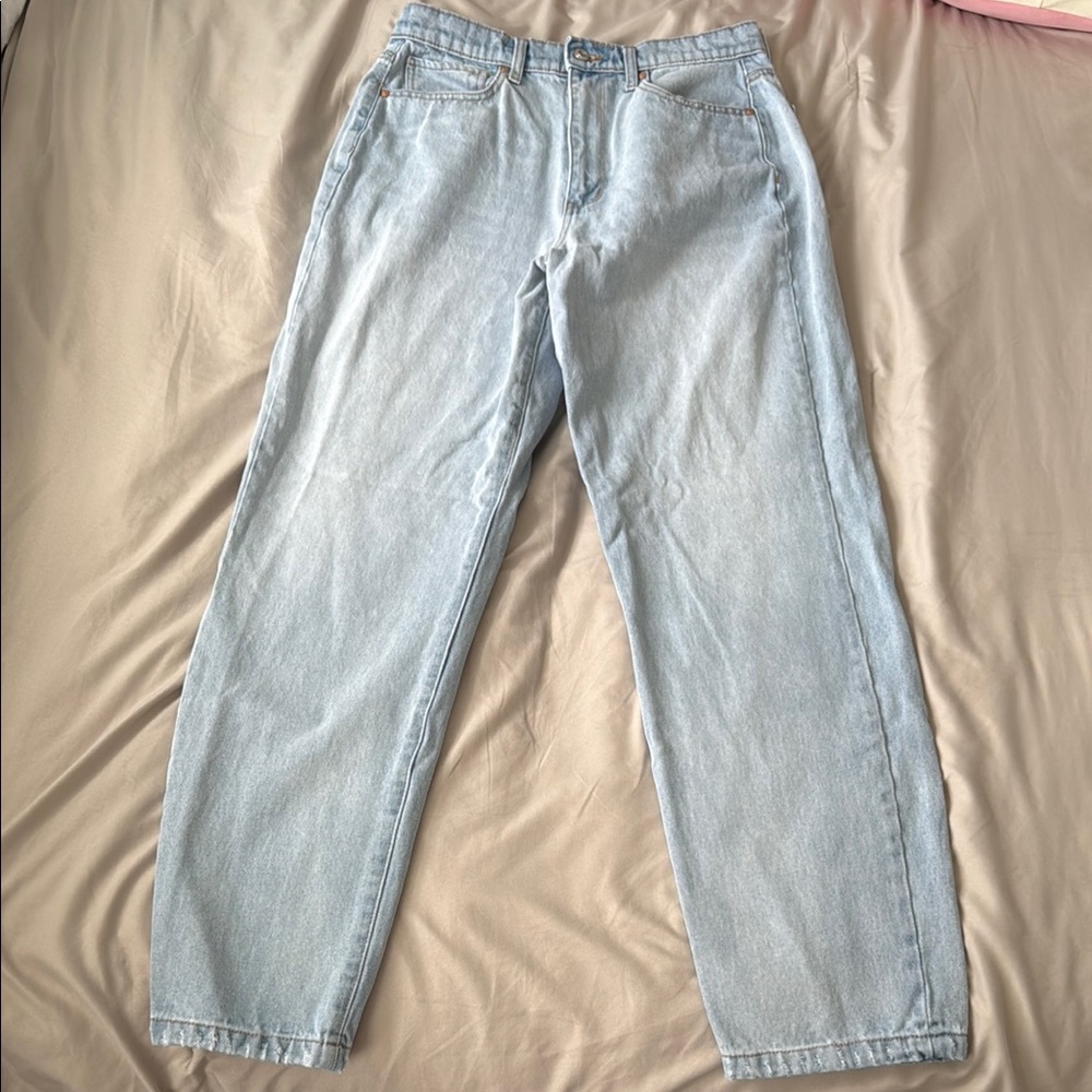 RSQ High Rise 90s Relaxed Fit Light Denim Jeans